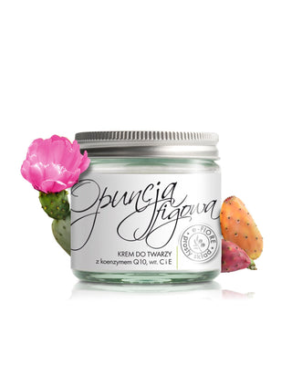 Anti-Falten-Creme mit Kaktusfeigenöl, Coenzym Q10, Vit. C und E E-Fiore