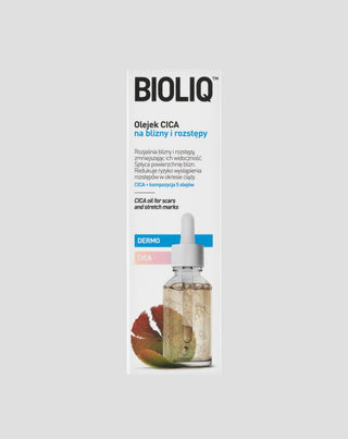 CICA Dermalöl auf Narben und Dehnungsstreifen mit dem bioaktiven Centelle Asiatic Bioliq - 1