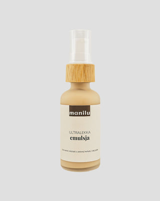 Leichte Emulsion für fettige Haut und Mischhaut mit Arganöl und Manil-Niacinamid - 1