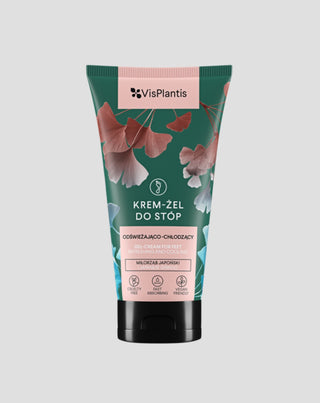 Erfrischende und kühlende Fußcreme mit japanischem Liebesfruchtextrakt Vis Plantis - 1