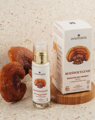 Leuchtender Booster mit Reishi-Adaptogenen und Orientana-Bergrose - 2
