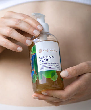 Waldshampoo für fettiges Haar mit feinem Haar und Aloe Natura Option - 2