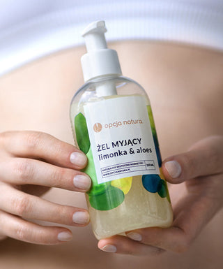 Lime Aloe Körper- und Gesichtsreinigungsgel & 100% natürliche Natura-Option - 2