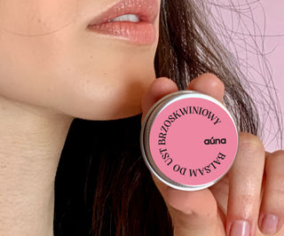 Pfirsich-Lippenbalsam, der Feuchtigkeit spendet und Auna-Lippen vor Rissen bewahrt - 3