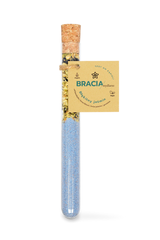 Feuchtigkeitsspendender Badeshot mit Klitoria-Blume Blaue Jasmin-Seifenbrüder - 1