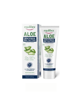 Equilibra Aloe Vera Zahnpasta mit dreifacher Wirkung - 1