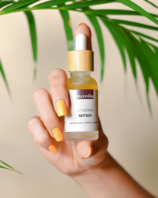 Zwei-Phasen-Nachtserum für trockene Haut mit Hyaluronsäure und Vitamin C von Manil - 3