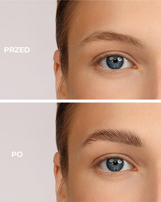 Wasserdichte Augenbrauen-Pomade Light Kühles Braun Effect - 3