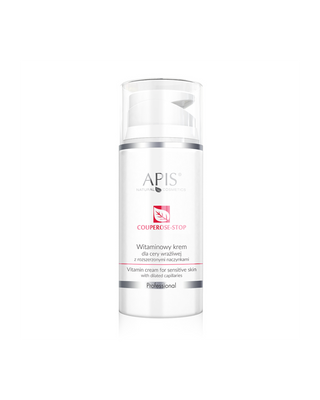Vitamincreme für empfindliche Haut mit erweiterter Couperose-Stop Apis - 1