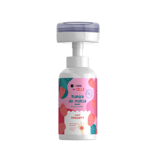 Hand- und Körperschaum für Kinder mit dem Himbeerduft HiSkin - 1