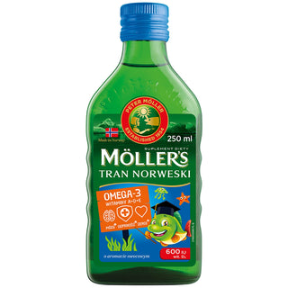 Möllers norwegisches Lebertran mit Fruchtgeschmack und 600 IE Vitamin D3