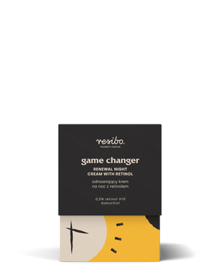 Natürliche Gesichtscreme mit Retinol Game Changer 30 ml Resibo - 3
