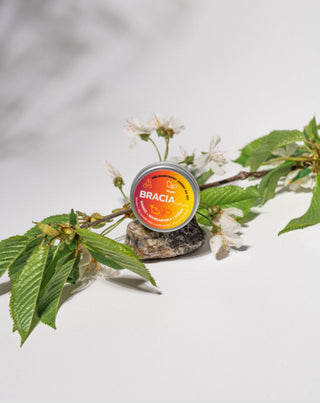 Fruchtiges Sorbet für trockene und rissige Lippen Kirsche, Mango und Mandarine Bracia Mydlarze - 4