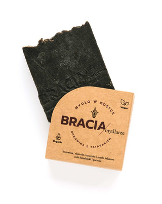 Antibakterielle und antimykotische Stückseife Torf mit Kalmus Brothers Seifensieder - 2