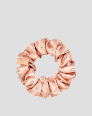Haarbänder aus Seide mit Kristallen – rose gold Crystallove - 3