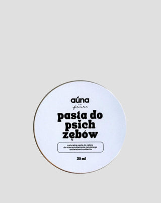 Kokos-Banane Hundezahnpasta neutralisiert Gerüche und entfernt Zahnstein Auna For Fauna 30 ml - 1