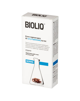 Dermo Bioliq regenerierende Nachtcreme für zu Akne neigende Haut