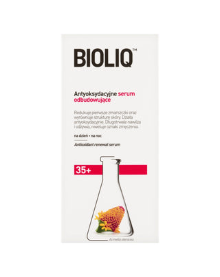 Antioxidatives Aufbauserum mit Anti-Falten-Eigenschaften 35+ Bioliq