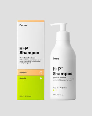 Hanfshampoo mit Probiotika gegen Juckreiz und Schuppenbildung der Kopfhaut H+P Dermz - 3