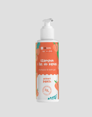 2 in 1 Shampoo und Duschgel für Kinder mit dem HiSkin Pfirsichduft - 1