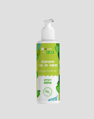 2 in 1 Shampoo und Duschgel für Kinder mit dem HiSkin Apfelduft - 1