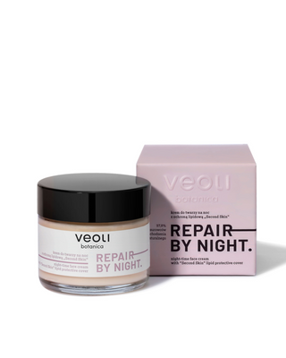 Zweite Haut Repair by night Veoli Botanica Nacht-Gesichtscreme mit Lipidschutz - 1