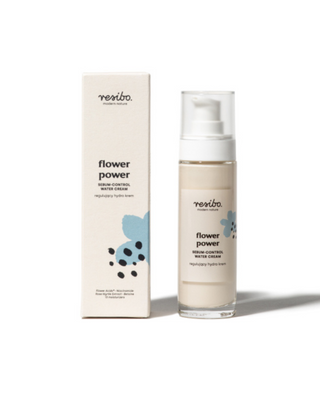 Hydroregulierende Gesichtscreme Flower Power mit antioxidativen Eigenschaften 50 ml Resibo