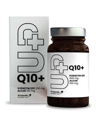 UP Q10+ Coenzym Q10 mit Acetyl-L-Carnitin-Ergänzung 30 Kapseln UP Health Pharma - 3