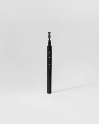 Ein Augenbrauenstift aus Graphit mit einem Pinsel und einer präzisen Spitze mit Nutridome Rizinusöl - 3