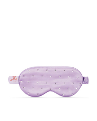 Schlafaugenband aus Seide, verziert mit Kristallen – lilac Crystallove
