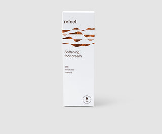 Weichmachende Fußcreme mit Harnstoff und Shea-Refeet-Butter