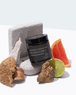 Sandelholz-Körpermousse mit Grapefruit und Bergamotte MgLife