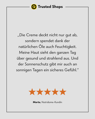 Abdeckende Gesichtscreme CC SPF 48 mit Kollagen und natürlichen Ölen 03 Beige Nutridome - 5