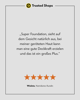 Helle, gut deckende, mattierende Foundation 12h für dunklen Teint 05 Caramel Nutridome - 6