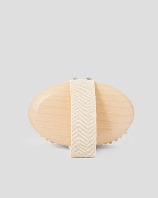 Körpermassagebürste trocken aus Naturholz und Sodbrennenfasern No 1 Hhuumm - 3