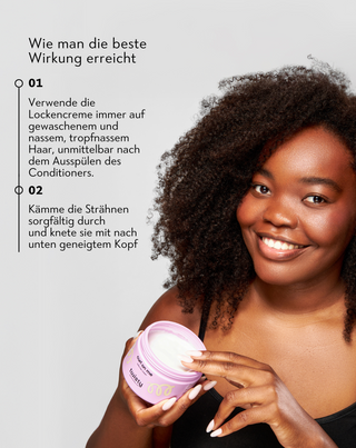 Lockencreme für lockiges Haar mit Leinsamen- und Haferextrakt Twisty - 4