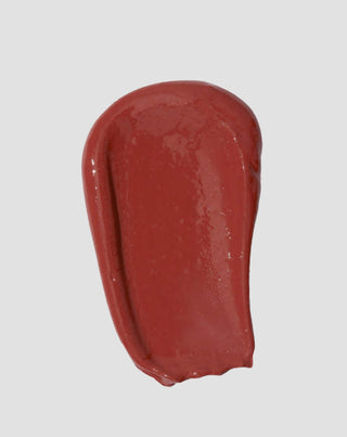 Der Kiss Lips 04 Rusty Red Paese ist ein leichter, matter, flüssiger Lippenstift ohne Gefühl