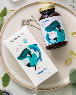 Nahrungsergänzungsmittel mit Omega-3-FETTSÄUREN, EPA und DHA aus Fisch OmegaMe Health Labs Care - 3