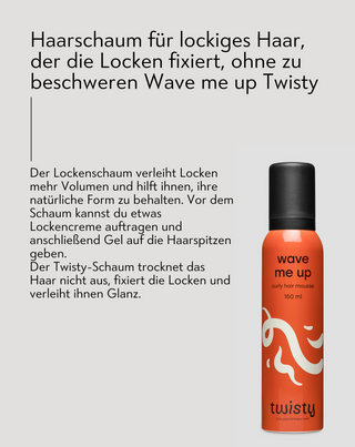 Wave me up Twisty Lockenfixiermousse ohne die Locken zu beschweren Twisty - 4