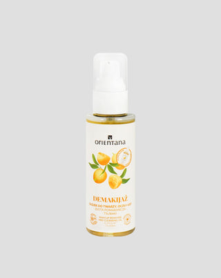 Gesichts- und Augen-Make-up-Entferner Öl, Gold Orientana Orange