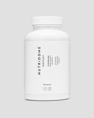 Piperin Tabletten für eine bessere Verdauung zur Unterstützung der Gewichtsabnahme Piperin Nutridome 180 Kapseln - 1