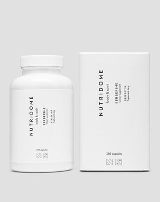 Berberin-HCl-Tabletten zur Senkung von Cholesterin, Zucker und Blutdruck Nutridome 180 Kapseln_2 - 2