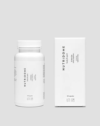 Chaga für Immunität, Funktion des Verdauungs- und Nervensystems, Nutridome Nahrungsergänzungsmittel, 60 Stk._2 - 2