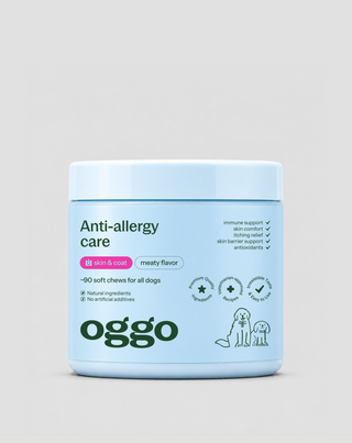 Ergänzungsfuttermittel bei Allergien und empfindlicher Haut für Hunde Anti-Allergy Care Oggo 180 g - 1