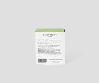 Grüne Kontaktlinsen für Farbnullen mit silbergrünen Monden Nr. 3 Ovio - 3