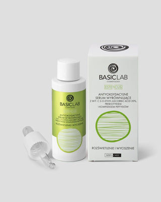 Serum zur Wiederherstellung des gesunden Aussehens von Mischhaut, zu Akne neigender und empfindlicher Haut BasicLab