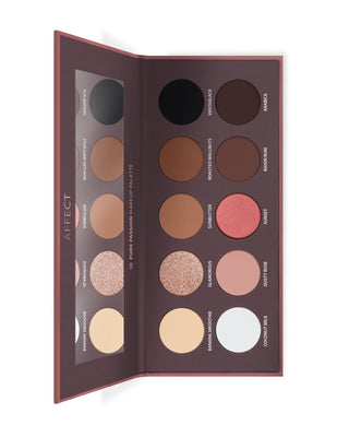 Pure Passion Professional Cosmetics Palette von lang anhaltenden gepressten Lidschatten - 2