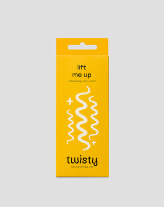 Vertikaler Kamm zum Aufbau von Volumen und Anheben von lockigem Haar Twisty - 3
