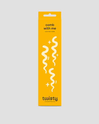 Kamm mit breiten Zähnen zum sanften Entwirren und Pflegen von lockigem Haar Twisty - 3