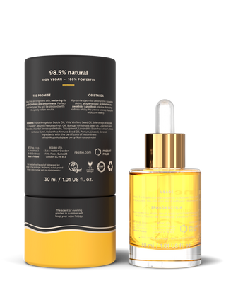 Natürliche Glättung Das One Face Serum, das Falten vorbeugt 30 ml Resibo